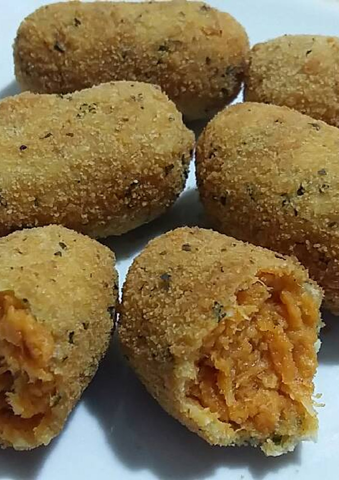 Una foto de Croquetas de ajobacalao