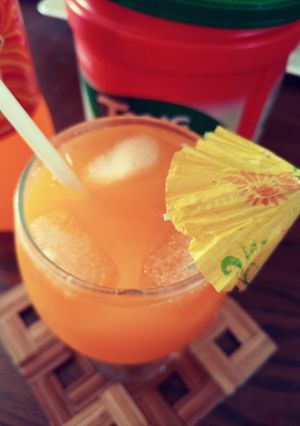 A picture of Tang Soda.