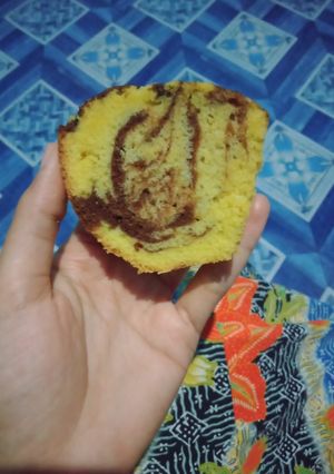 Foto resep Bolu marmer baking pan