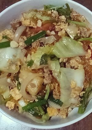 รูปของ ผัดเส้นแก้ว สูตรโลว์คาร์บ คีโต ง่ายๆ