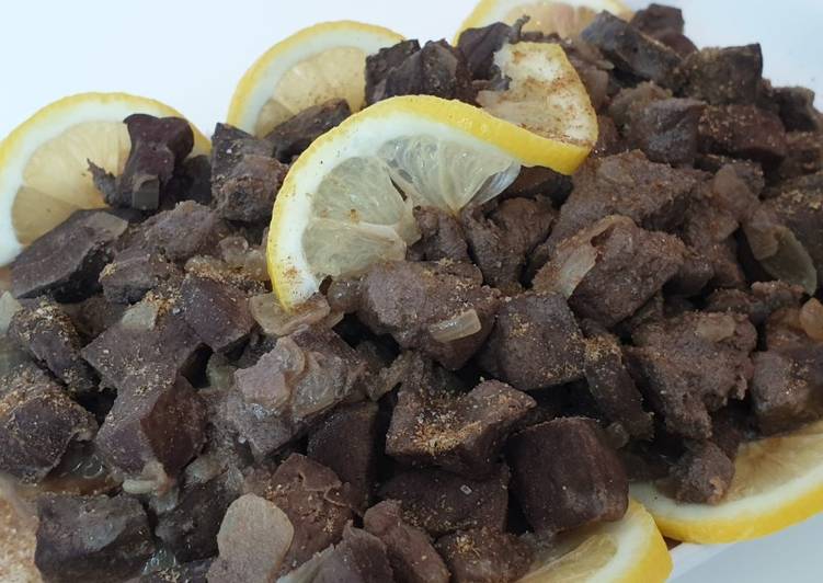 كبدة العجل بطريقة بسيطة ولذيذة 😋