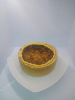 Una foto de Flan de París