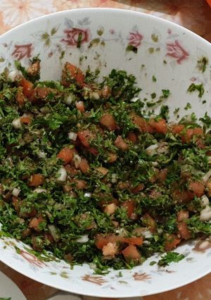 A picture of Tabboule (vegan).