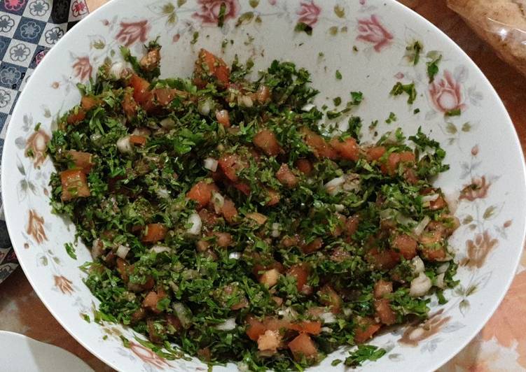 Recipe of Super Quick Tabboule (vegan)