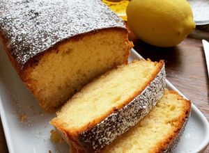 Une photo de ☆Cake au Citron Confit, Gingembre et Whisky☆
