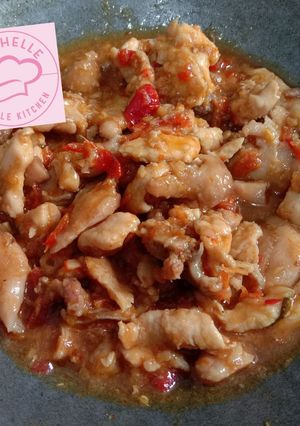 Foto resep Tumis Ayam Pedas