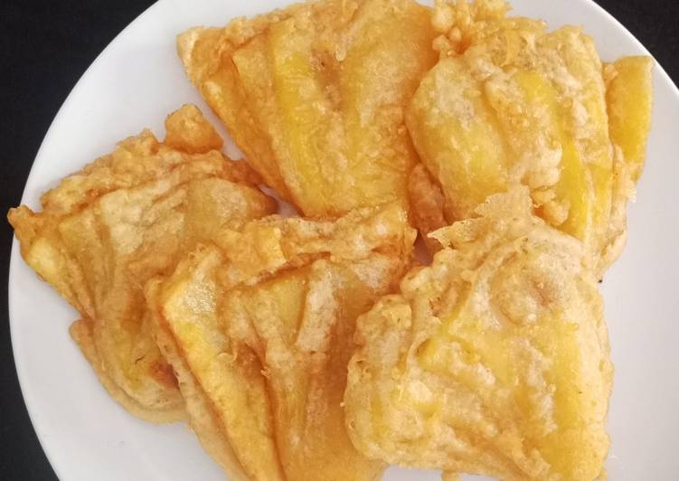 Resep Terbaru Pisang Goreng Kipas Praktis Gurih Mantul