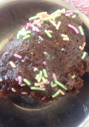 A picture of Choco biscuit cake.