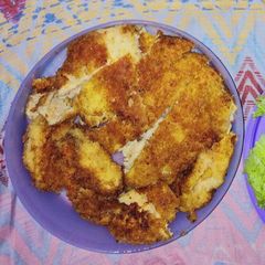 A picture of Chicken Katsu Mayo Diet Menu Day 10.