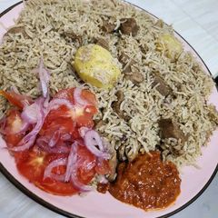 A picture of Beef Pilau.