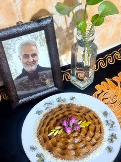 عکسی از دستور 🍀حلوای آرد سمولینا و شیر🍀