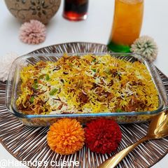 A picture of Chicken Biryani.