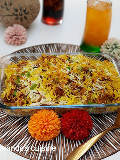 A picture of Chicken Biryani.