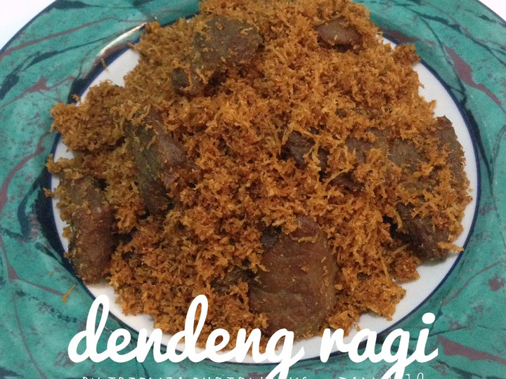  Cara termudah bikin Serundeng Daging a.k.a Dendeng Ragi  sempurna