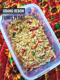 Foto resep Udang Rebon Tumis Pedas