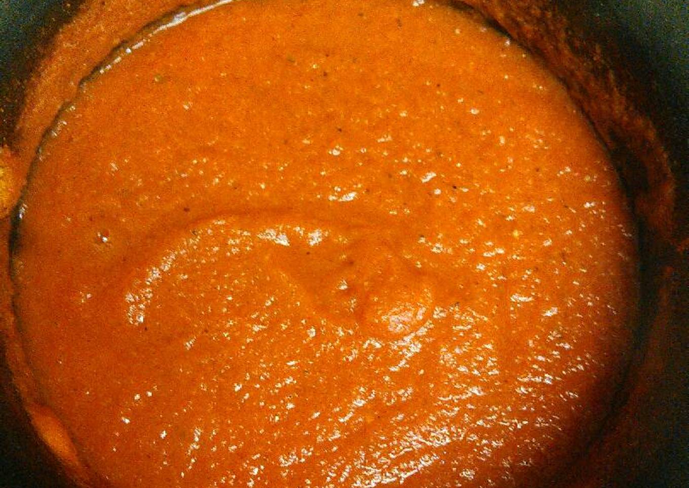 Light red sauce