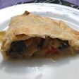 'Calzone' de berenjenas