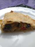 'Calzone' de berenjenas