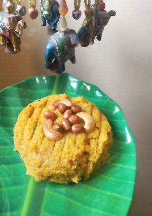 A picture of Rava Upma☺️.