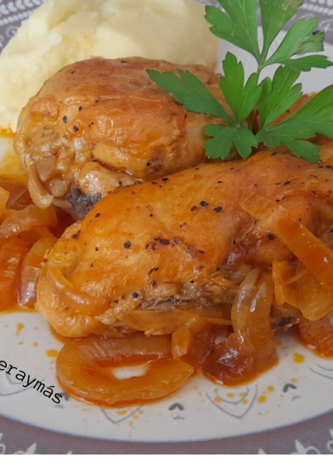 Una foto de Pollo al pimentón