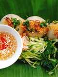 Bánh ít trần nhân thịt
