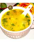 Sweet Corn vegetable clear soup and creamy soup