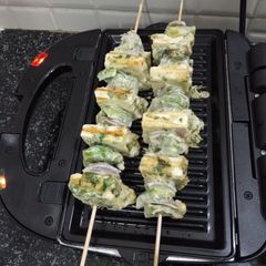 A picture of Malai Paneer Tikka.
