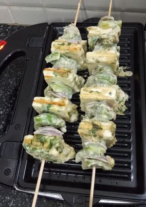 A picture of Malai Paneer Tikka.