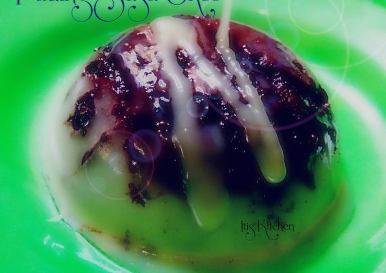 Puding Susu Oreo