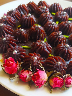 عکسی از دستور حلوا شیره انگور