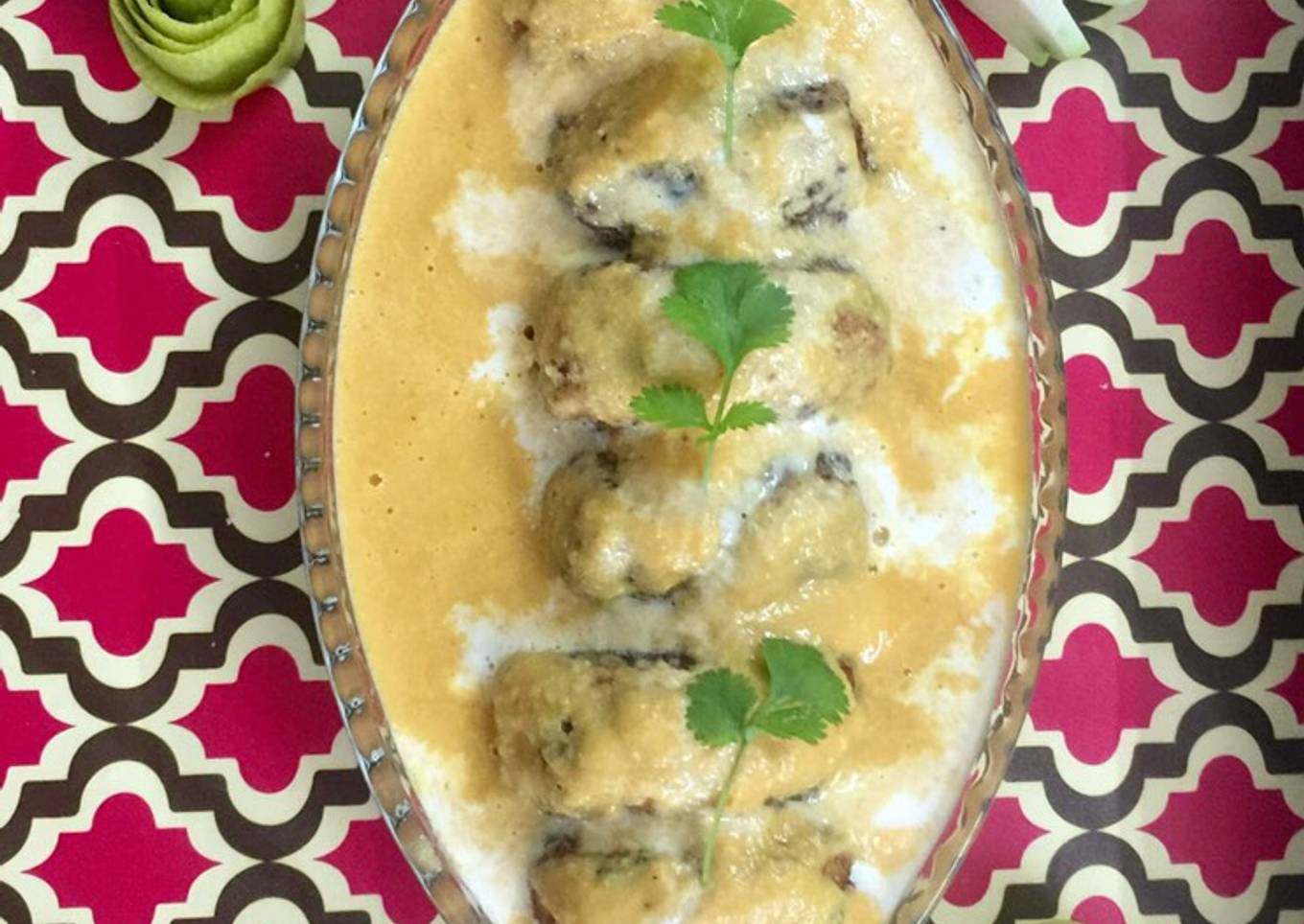 Green Apple and Guava Kofta in Creamy Gravy