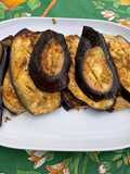 Aubergines marinées grillées