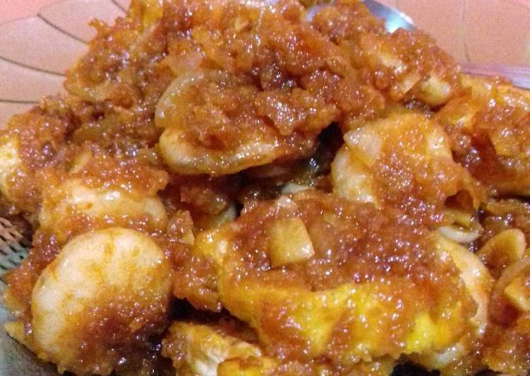 Cara Gampang Menyiapkan Udang+Tahu Asam Manis, Sempurna