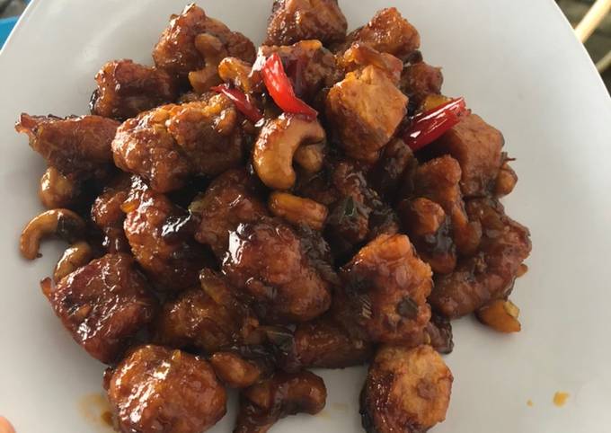 Cara membuat Ayam Kungpao Crispy