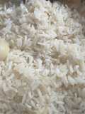 Arroz blanco bien graneado