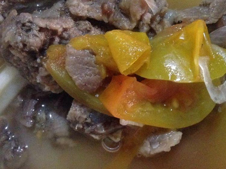 Bagaimana Membuat Asem asem iga sapi, Lezat Sekali