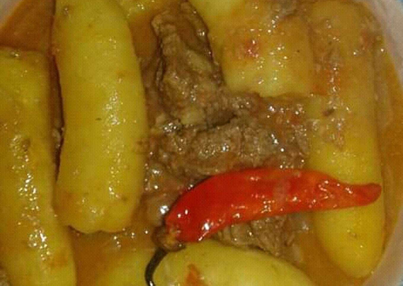 Matoke and beef stew# author marathon #