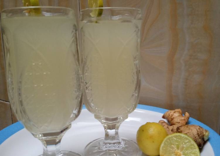 Simple Way to Prepare Super Quick Homemade Ginger Drink