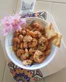 Camarones al ajillo