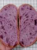 Ubi Ungu Sourdough Bread (Open Bake Method - Oven Tangkring)