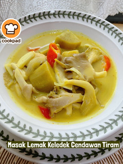 Gambar 👩🍳Masak Lemak Keledek Cendawan Tiram 🍠