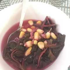 รูปของ Bayam Jagung (healthy menu)