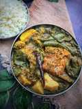 রুই বেগুনের সালুন