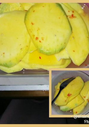 Foto resep Asinan mangga simpel