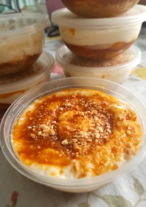 Foto resep Banoffe Dessert with Homemade Caramel Sauce
