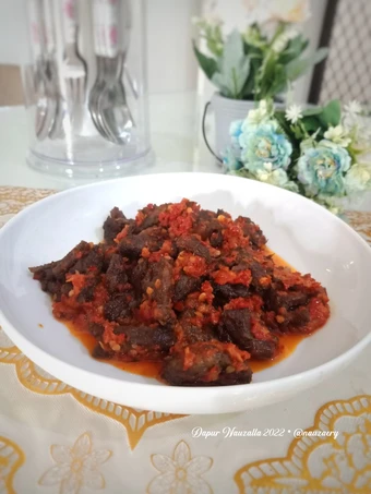 Langkah Gampang Menyiapkan Resep Dendeng Balado Khas Minang Sumatera Barat yang Enak Banget Anti Ribet, Uenak Banget