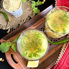 Sattu Ka Sharbat (Healthy Drink made of Roasted Black Chickpea flour - Bihari Cuisine) A picture of Sattu Ka Sharbat (Healthy Drink made of Roasted Black Chickpea flour - Bihari Cuisine).
