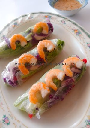 Foto resep Vietnamese Spring Rolls