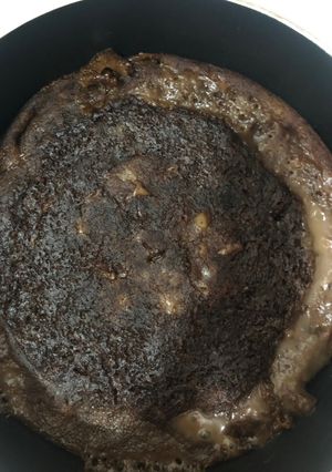 A picture of Chocolate browny cake.