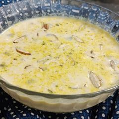 A picture of Kesar Basundi.
